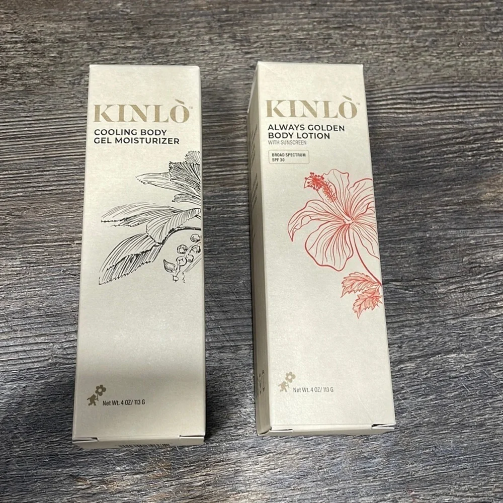 Kinlo 2 body moisturizer and lotion